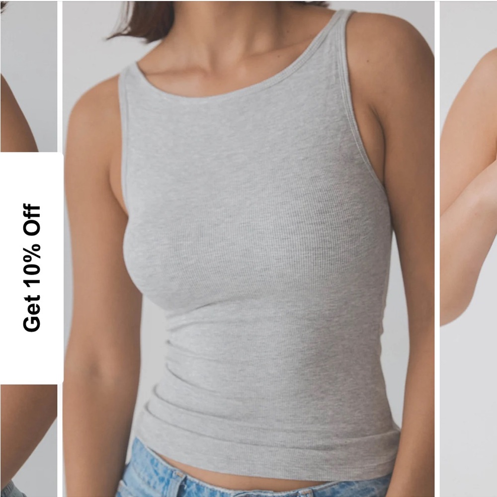 Klassy Network RIBBED DAINTY BOAT NECK BRAMI